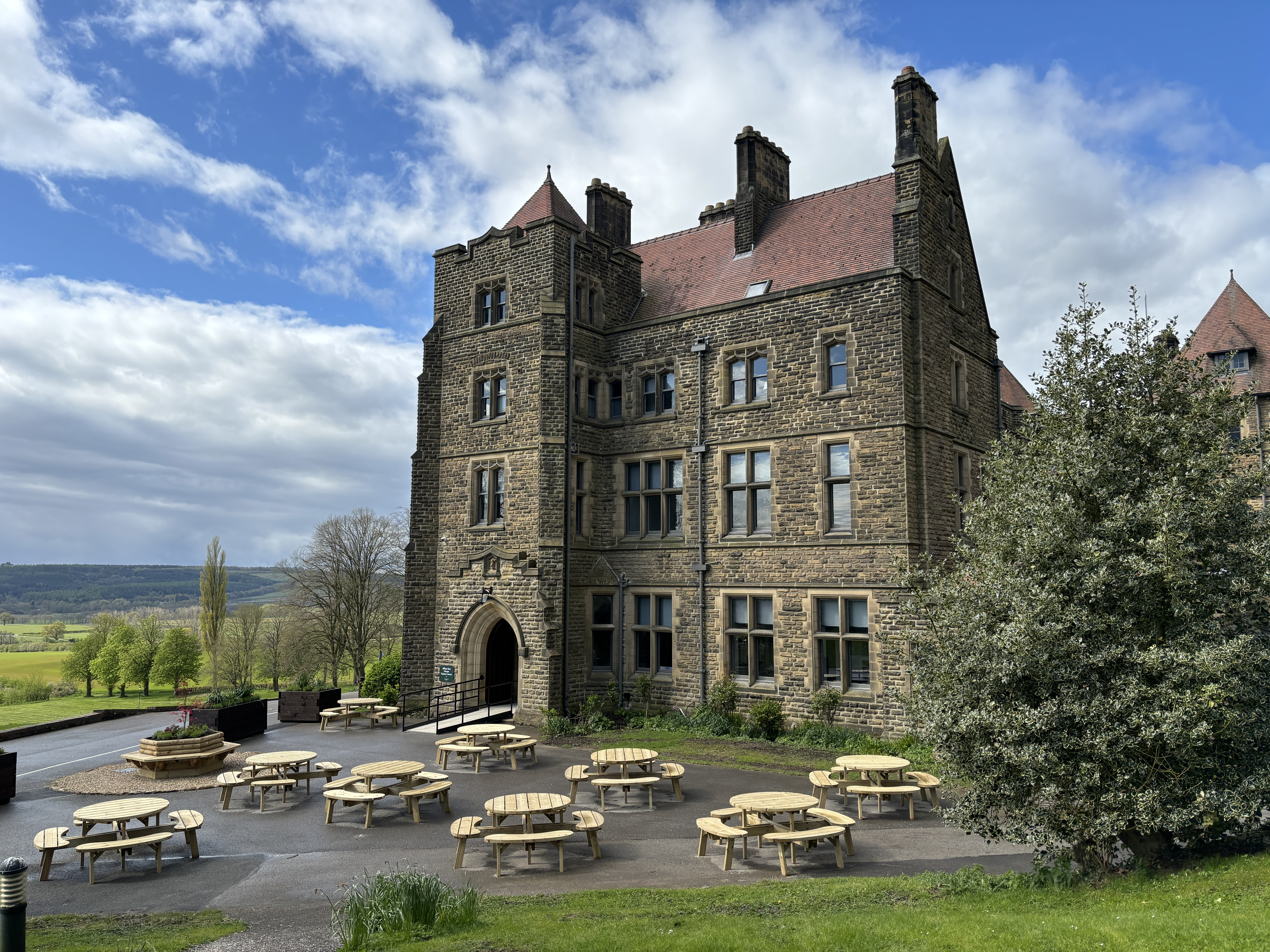 Alban Roe House Visitor Centre at Ampleforth Abbey